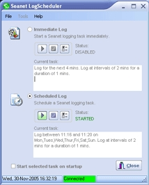 Seanet LogScheduler